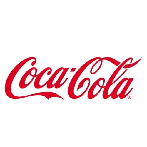 Logo blanco Coca-Cola Tour de hierro